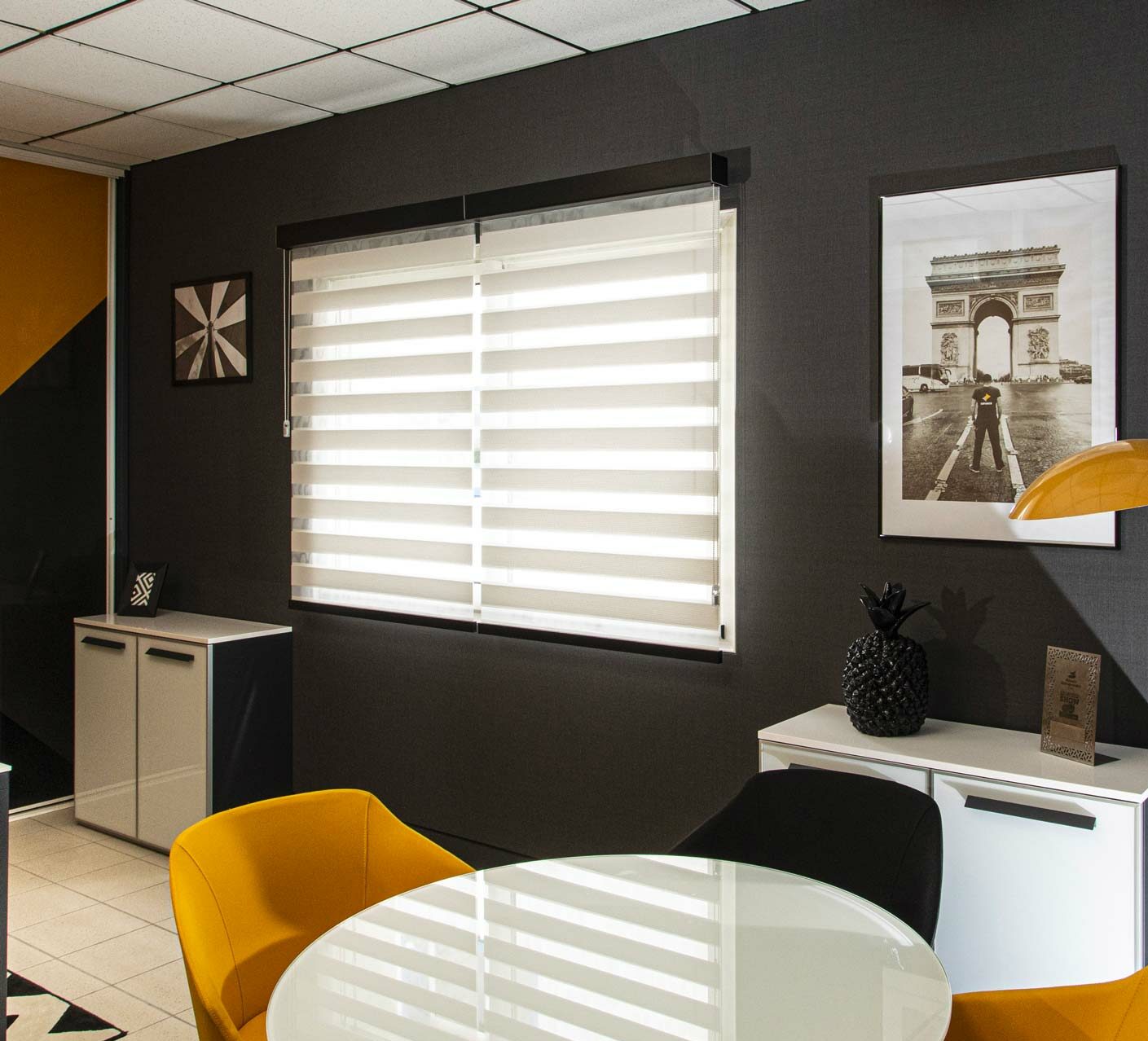 store intérieur anti-chaleur